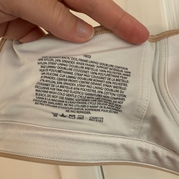 Champion Spot Comfort High-Impact Beige Nude Sports Bra 38DD - Picture 5 of 14